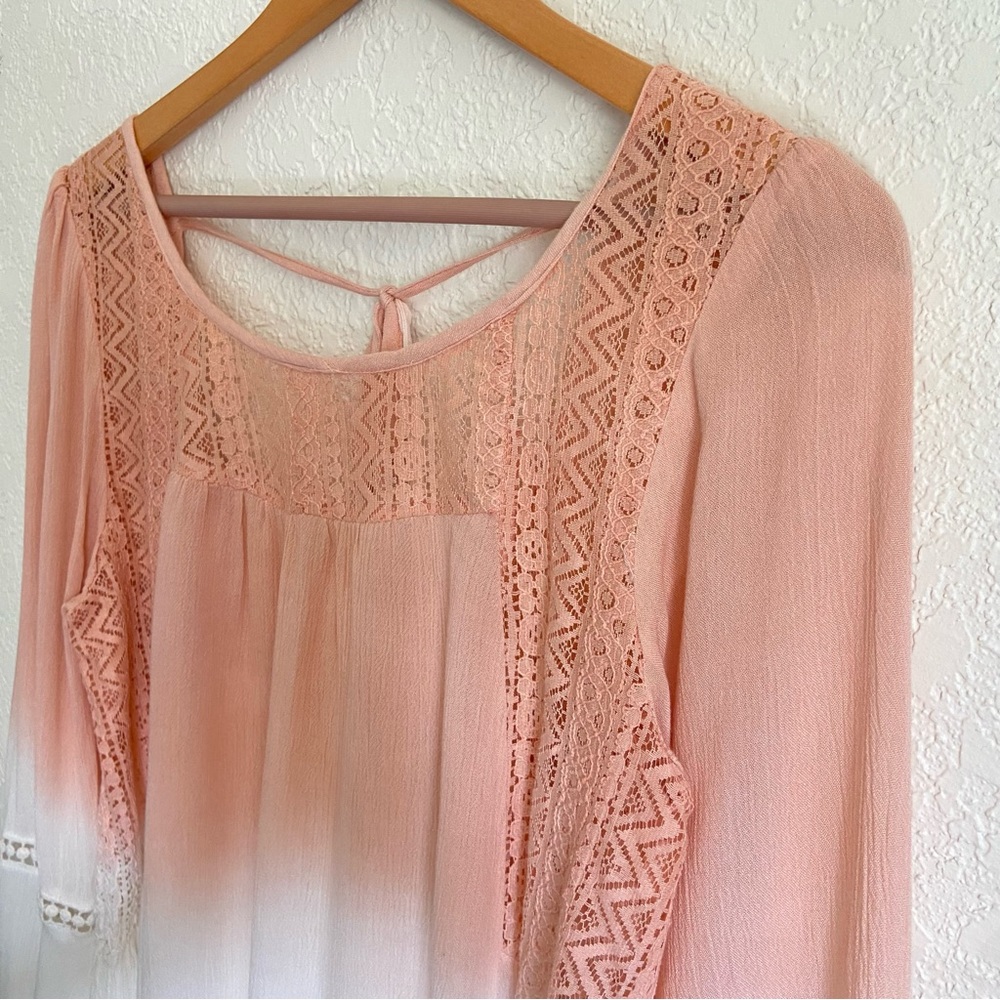 En Créme Ombré Boho Blouse - Picture 4 of 15